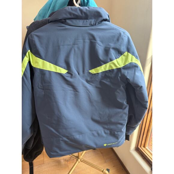 Obermeyer Boy's Axel M 10-12 ski Jacket Snow Board Winter Blue - Picture 8 of 8